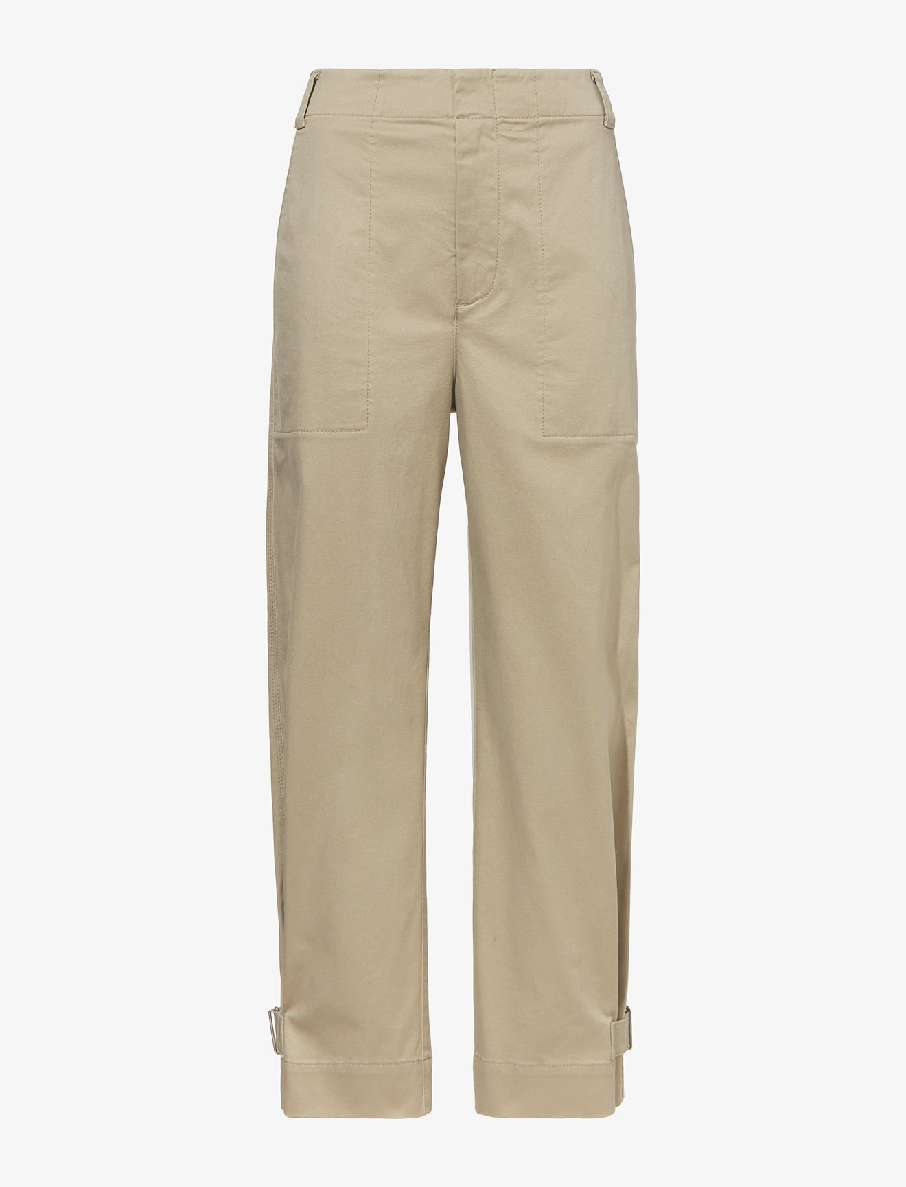 Cotton Twill Tapered Pants #4
