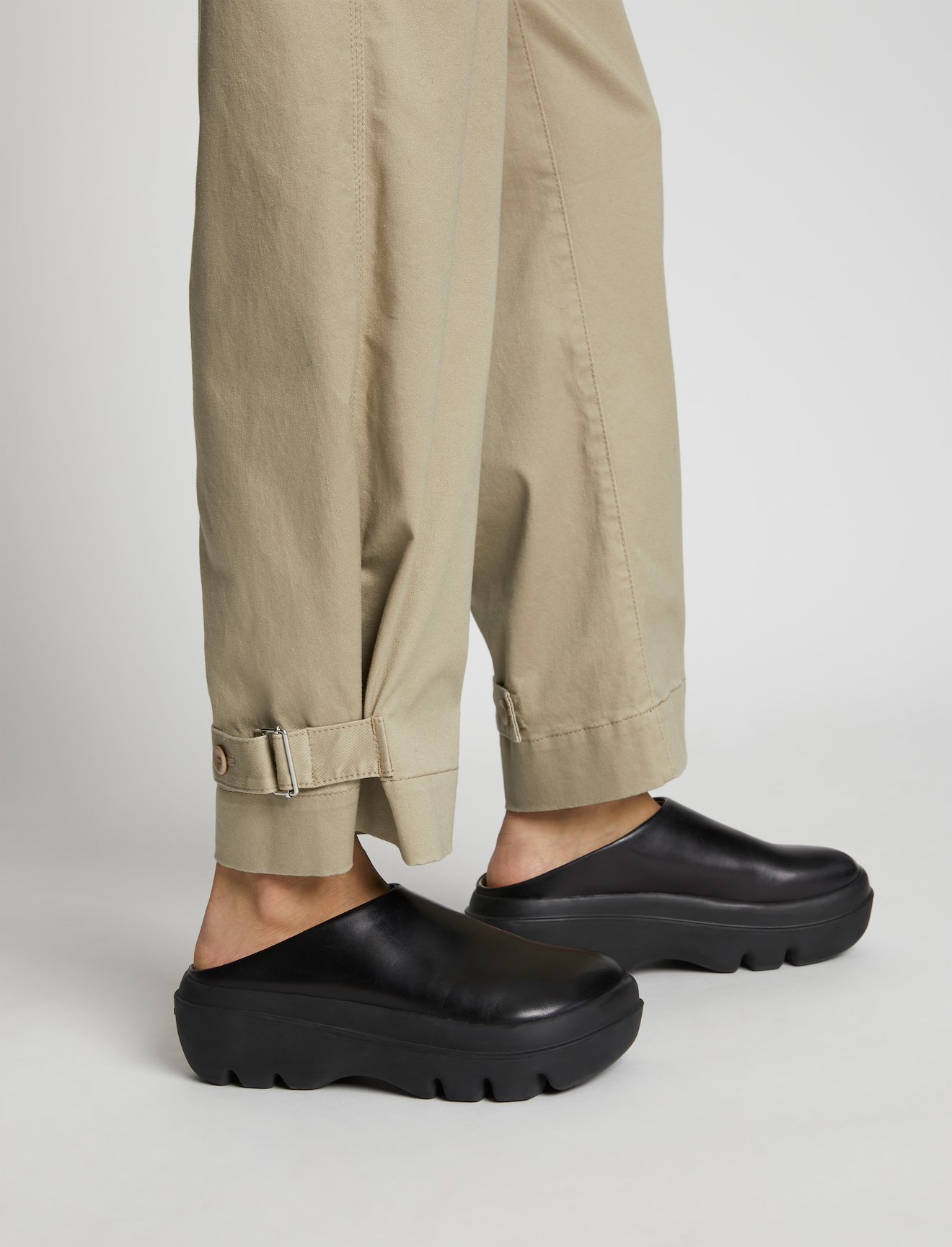 Cotton Twill Tapered Pants #3