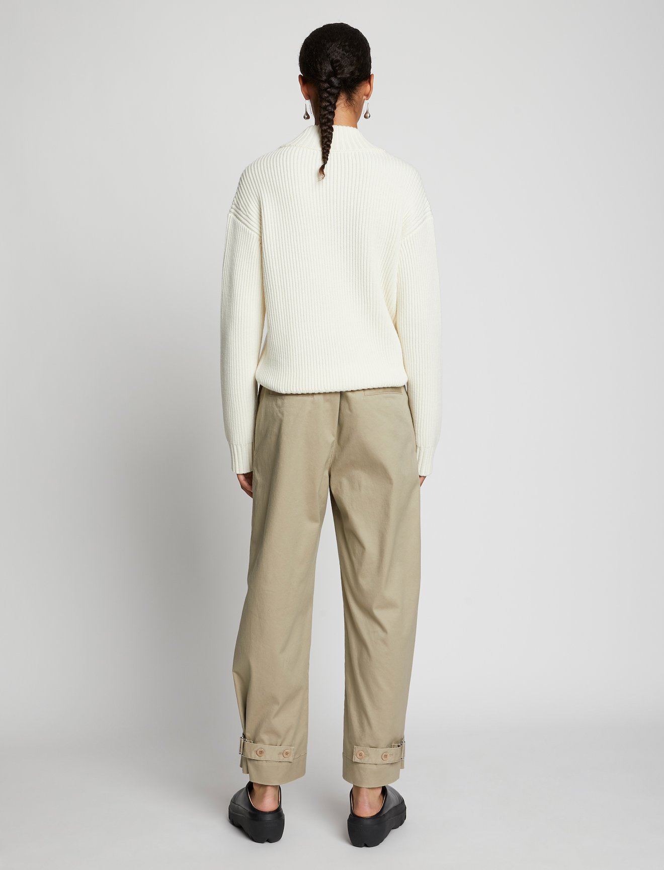 Cotton Twill Tapered Pants #2