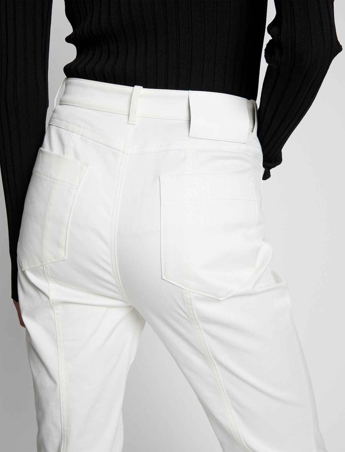 Cotton Twill Full Leg Pants #3