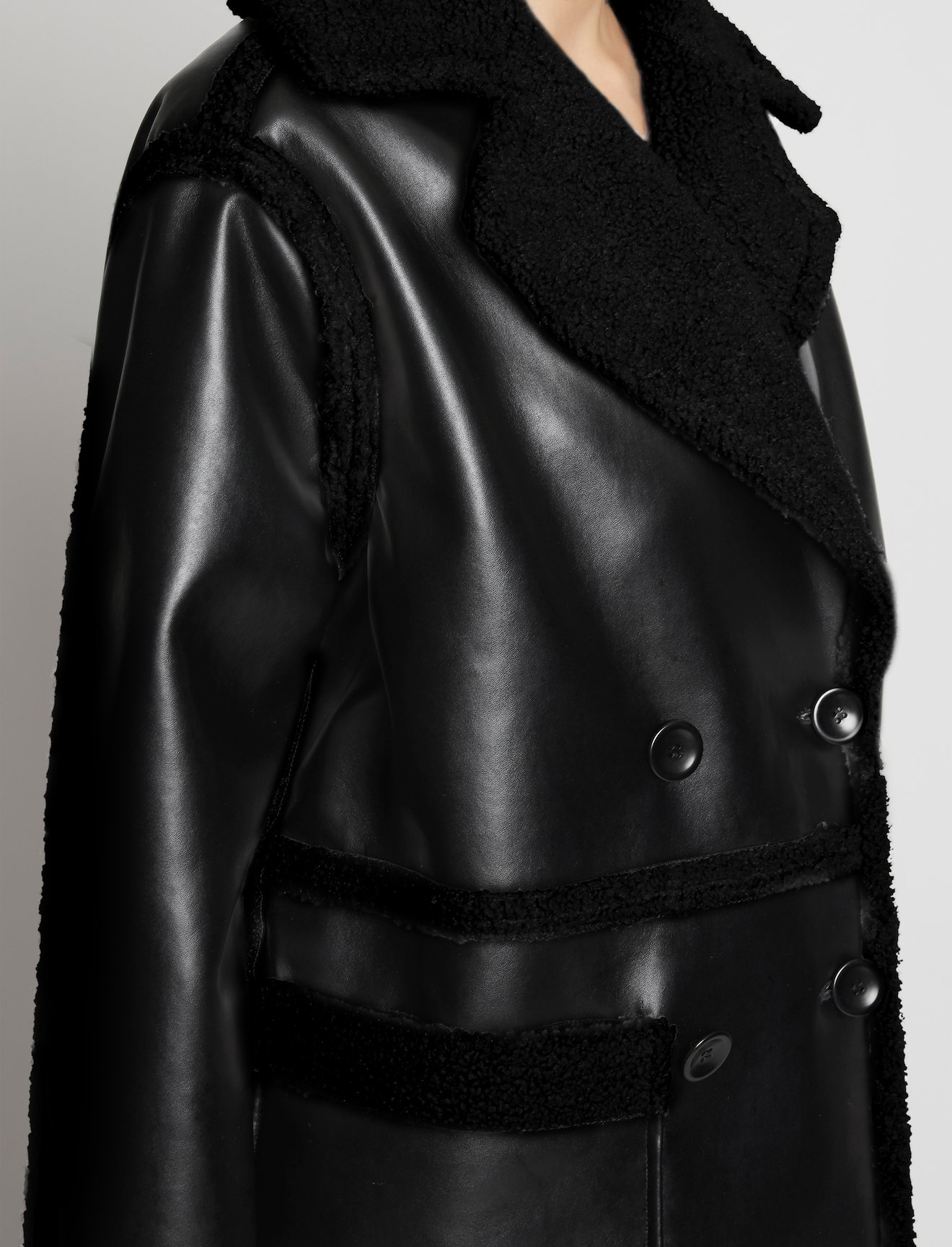 Faux Sherpa Coat #3