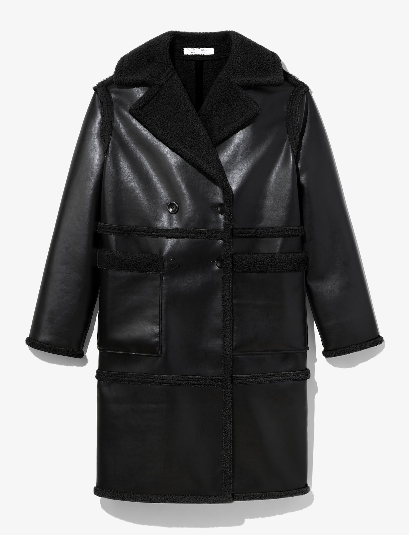 Faux Sherpa Coat #4