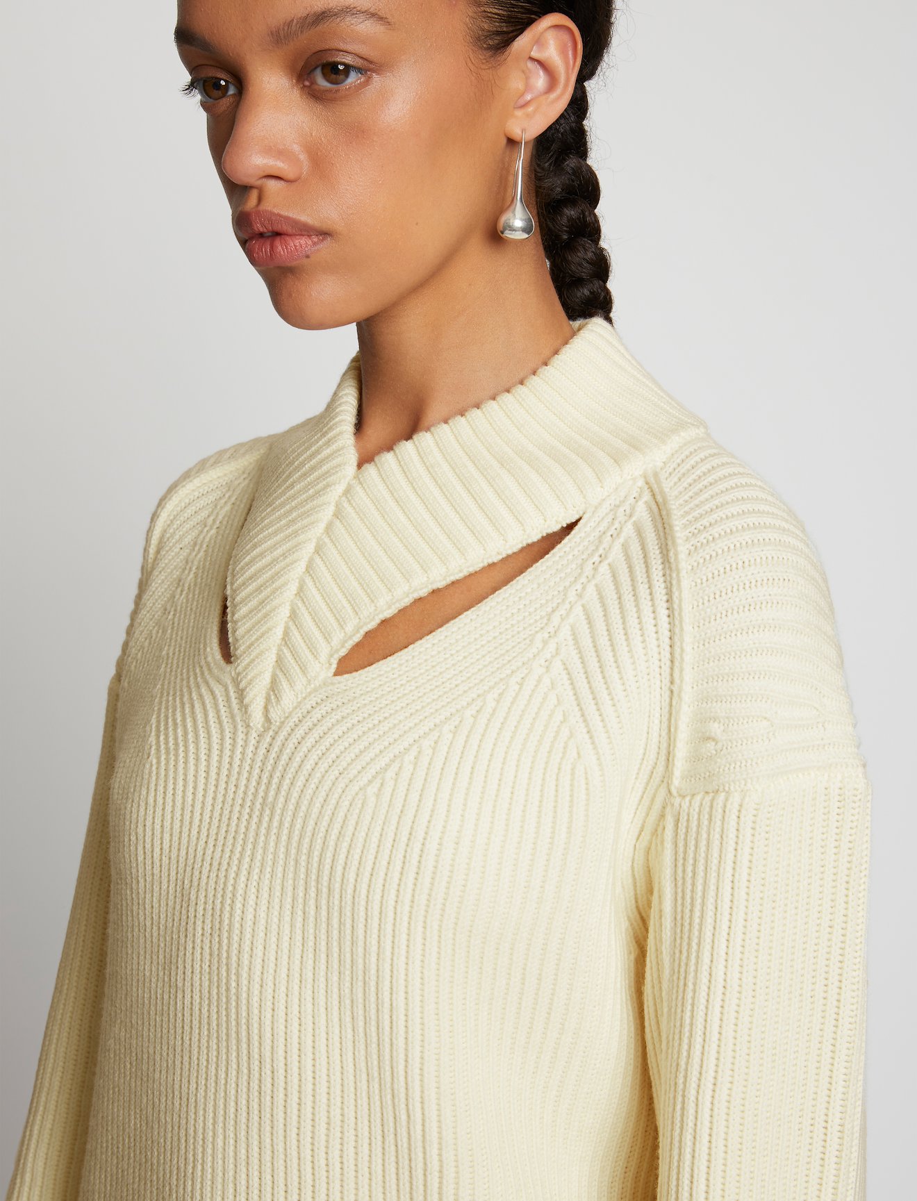 Merino Cut Out Sweater #4