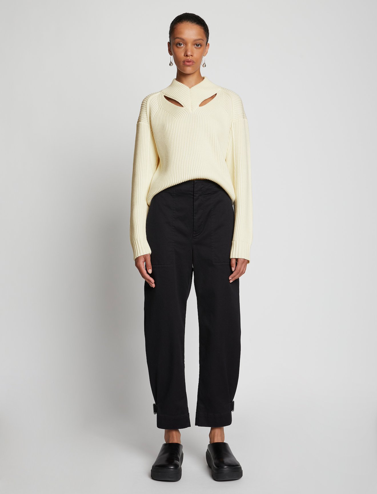 Merino Cut Out Sweater #1