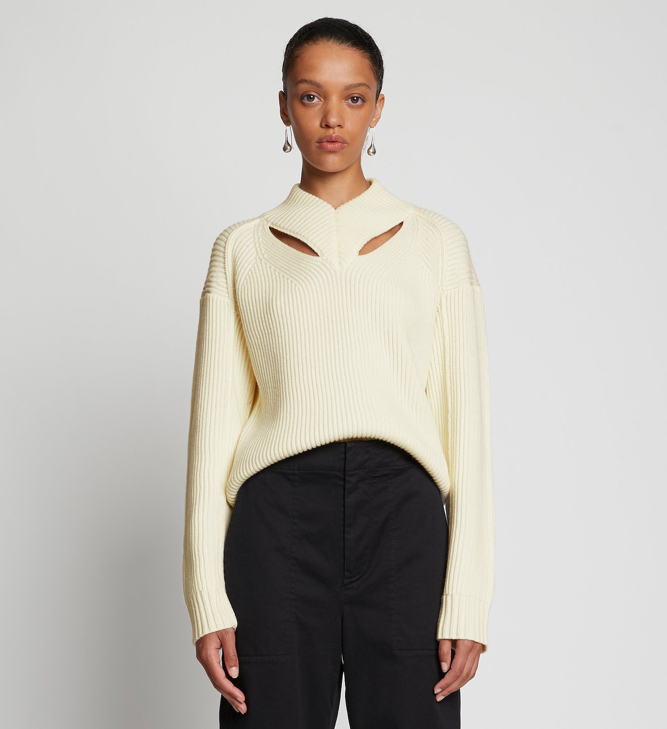 Merino Cut Out Sweater