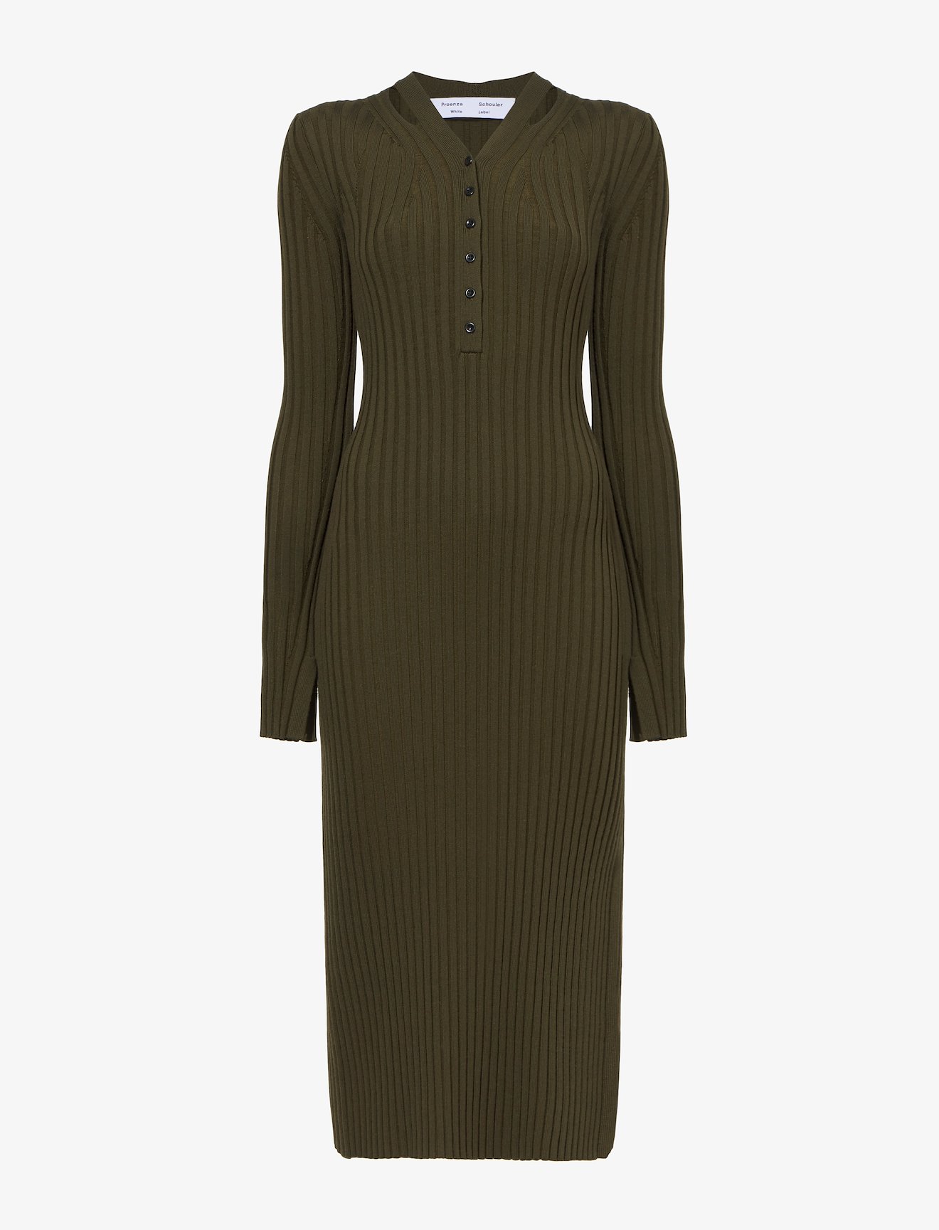 Merino Rib Knit Dress #4