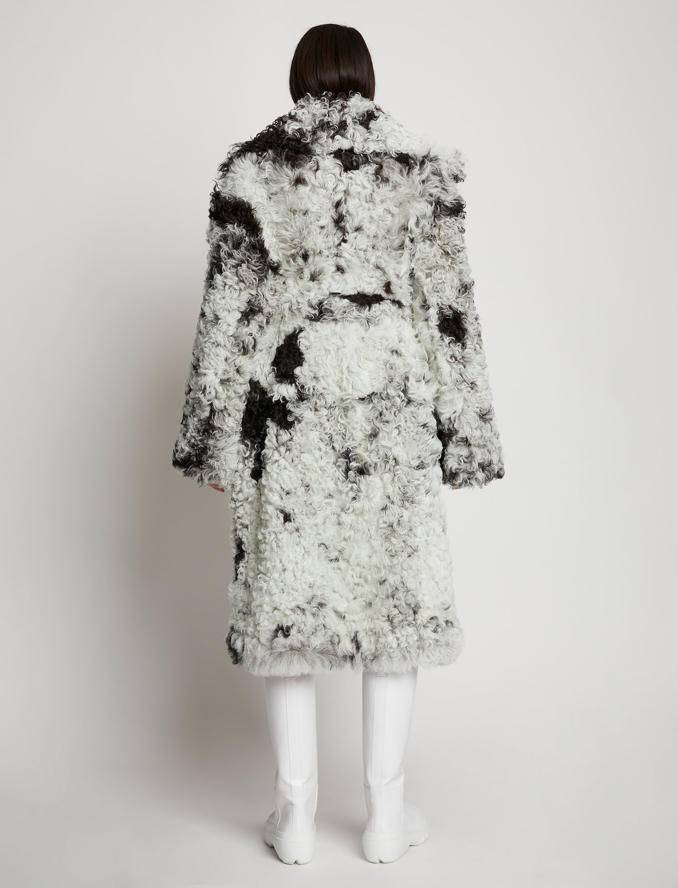 Spotted Shearling Coat #2