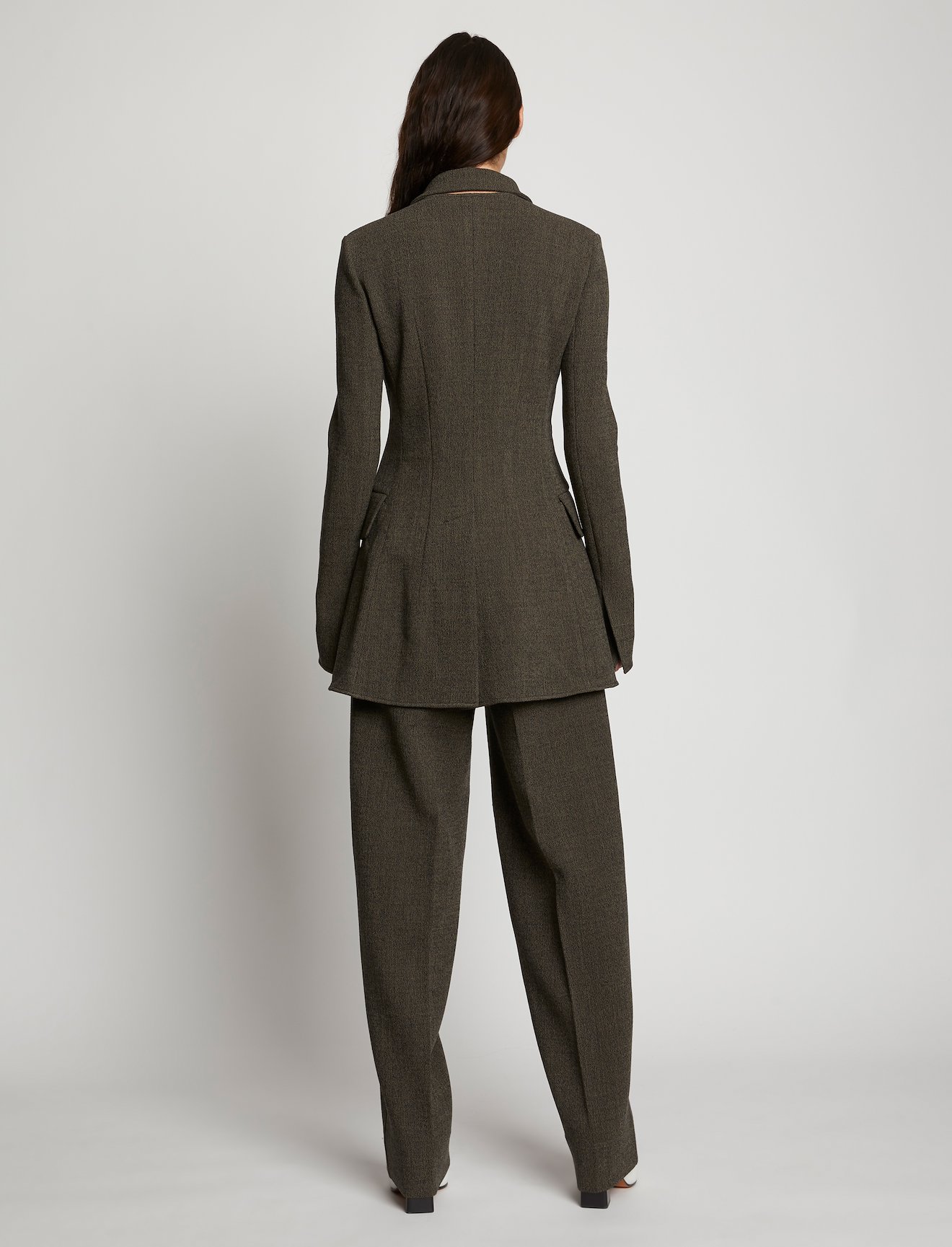 Bi-Stretch Melange Blazer #3