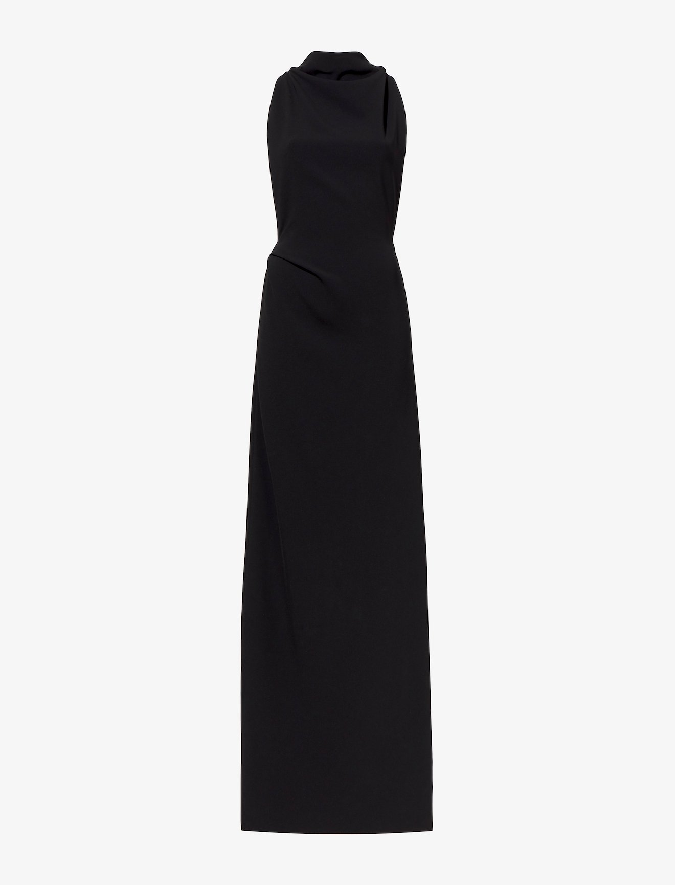 Matte Crepe Backless Dress #4