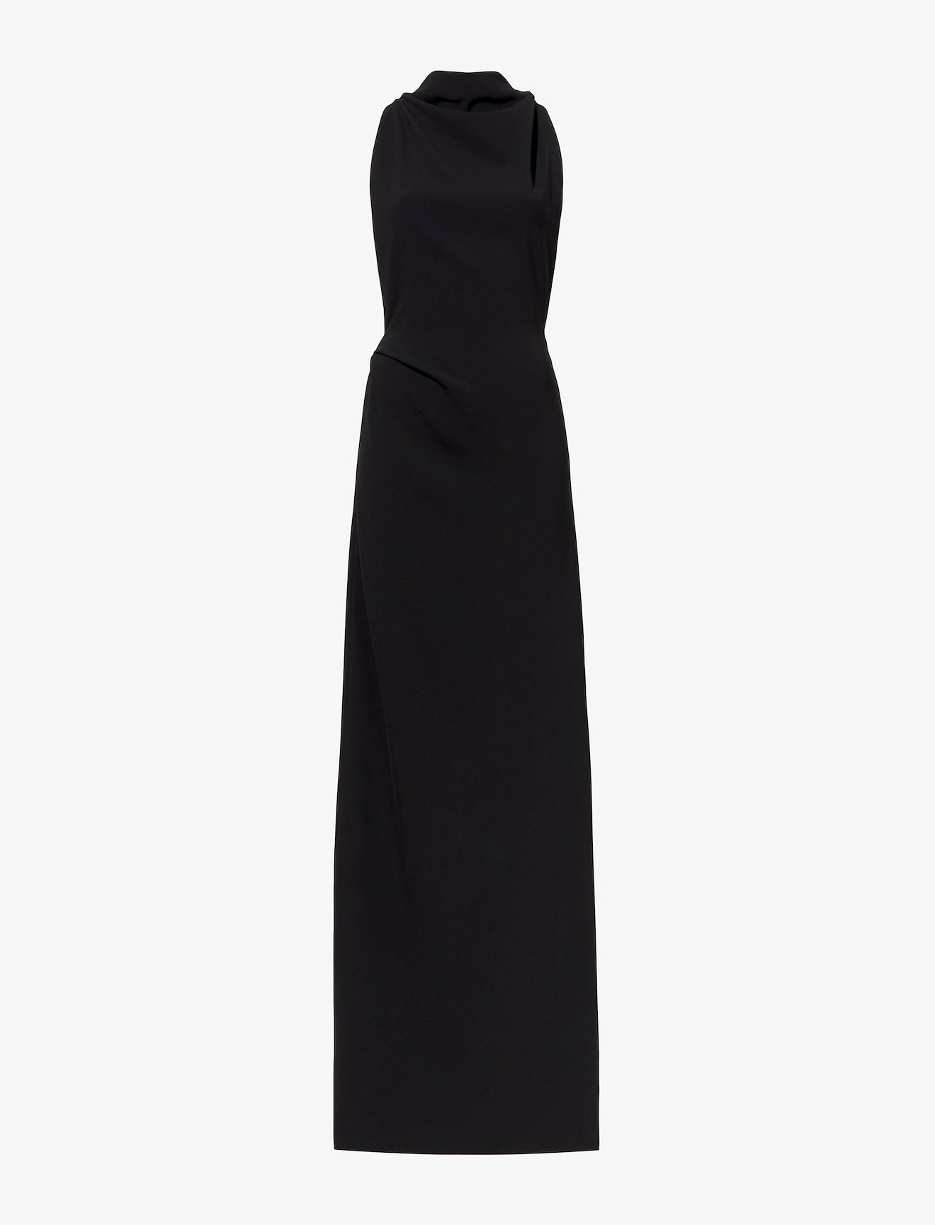 Matte Crepe Backless Dress #4