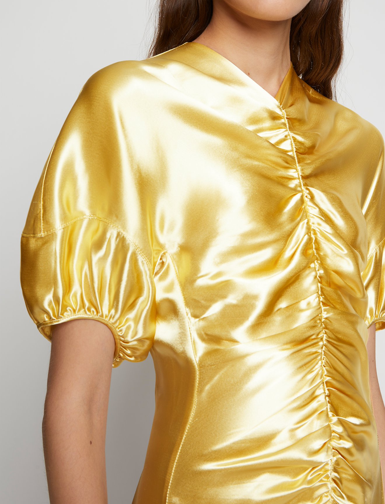 Glace Gathered Dress #3