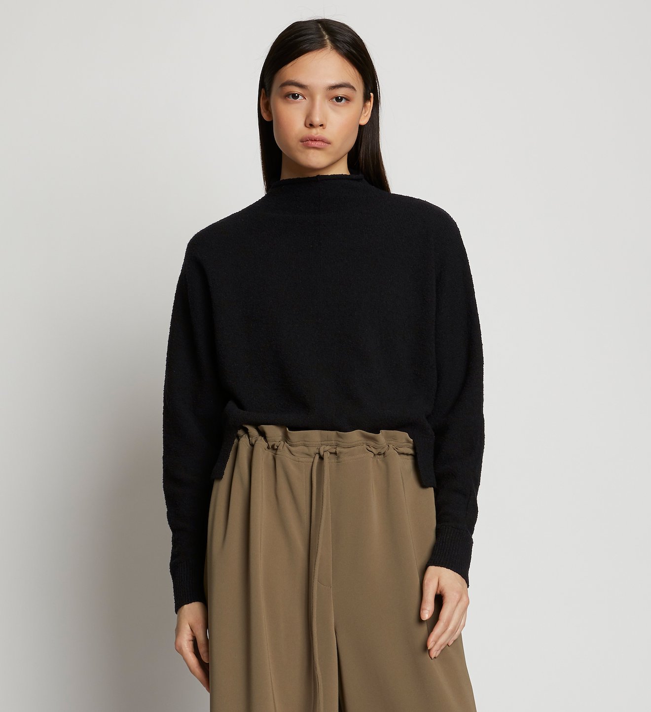 Silk Boucle Sweater