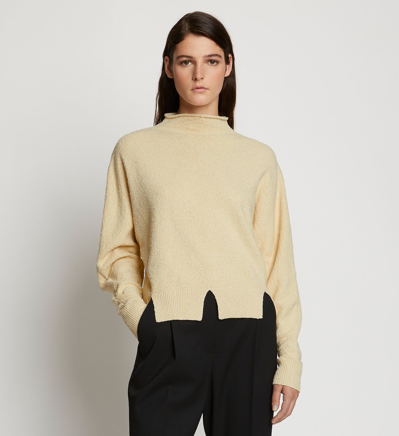 Silk Boucle Sweater