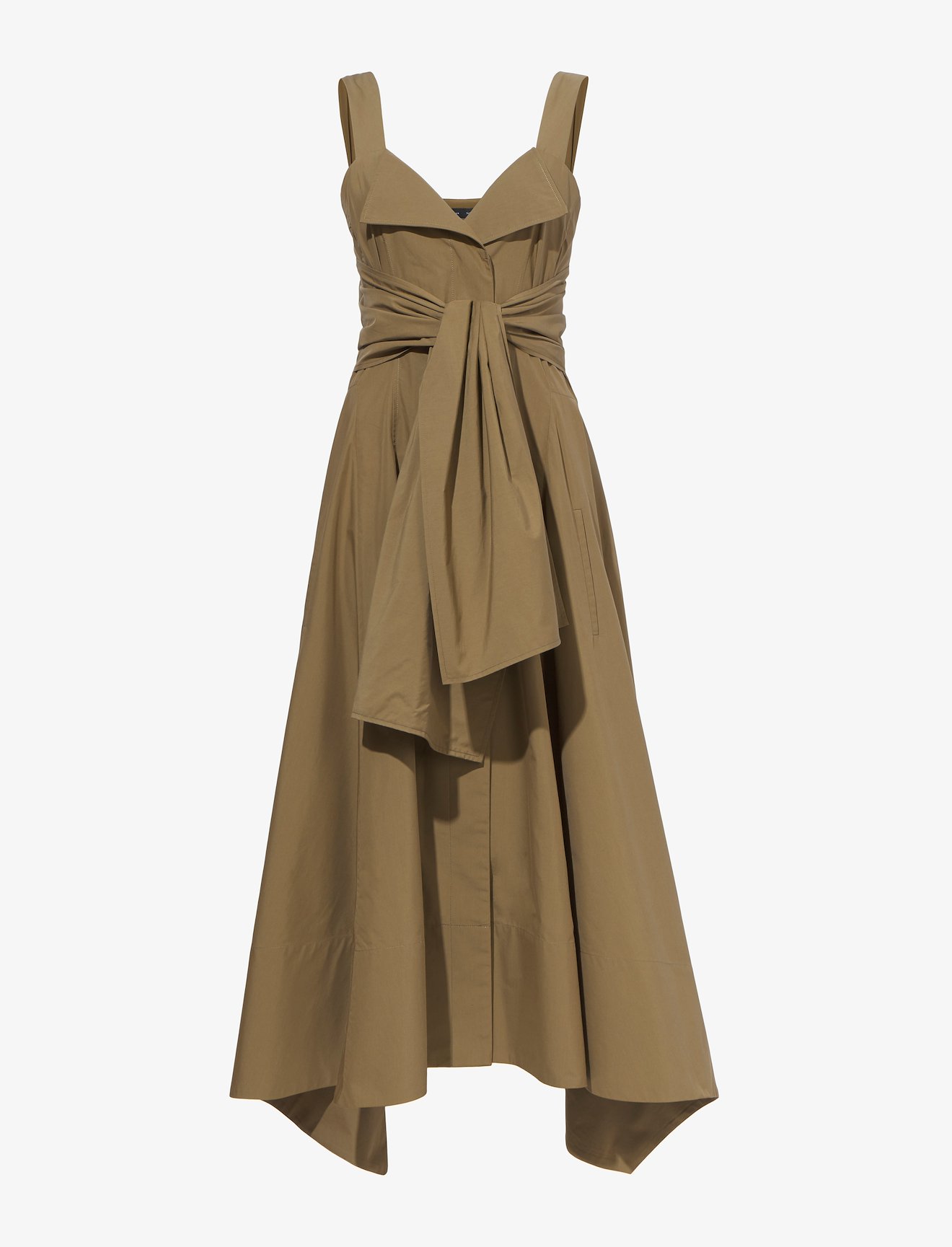 Poplin Waist Tie Dress #4