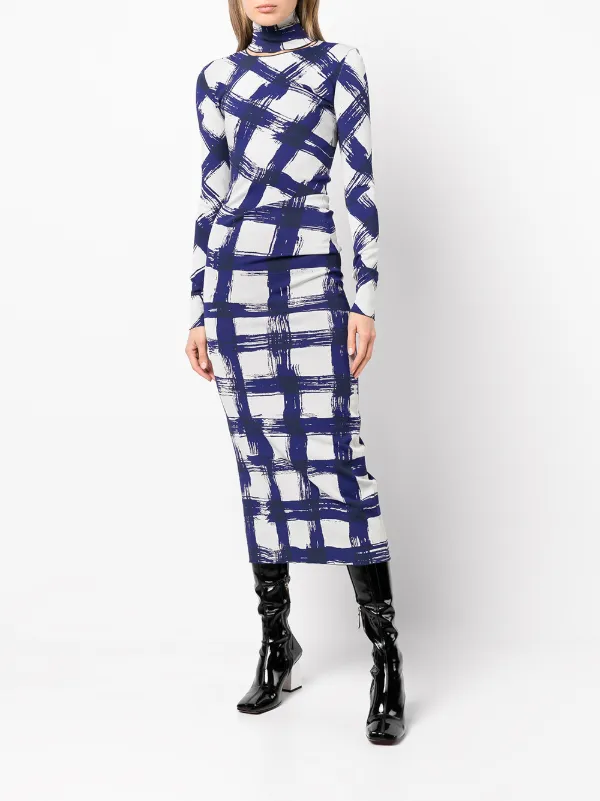 Shop Proenza Schouler gingham jacquard 