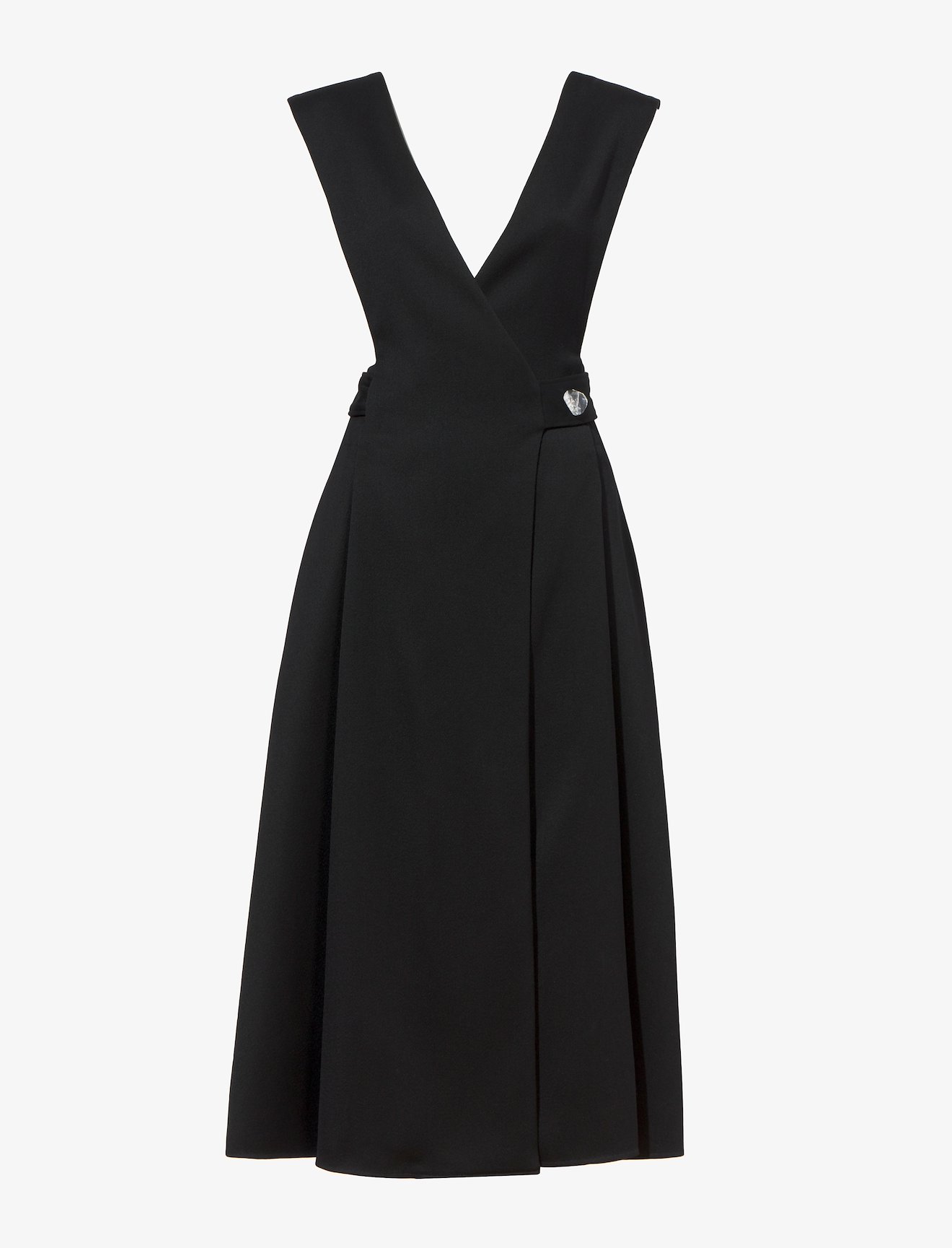 Wool Twill Pinafore Dress #4