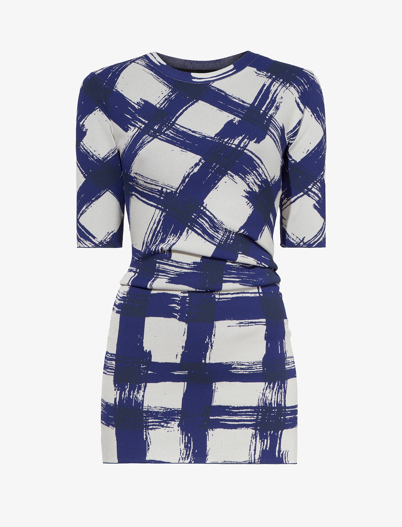 Gingham Jacquard Top #5