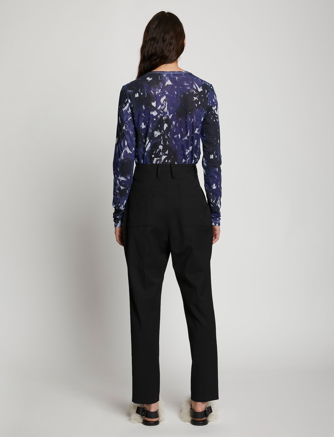 Painted Floral Long Sleeve T-Shirt #3