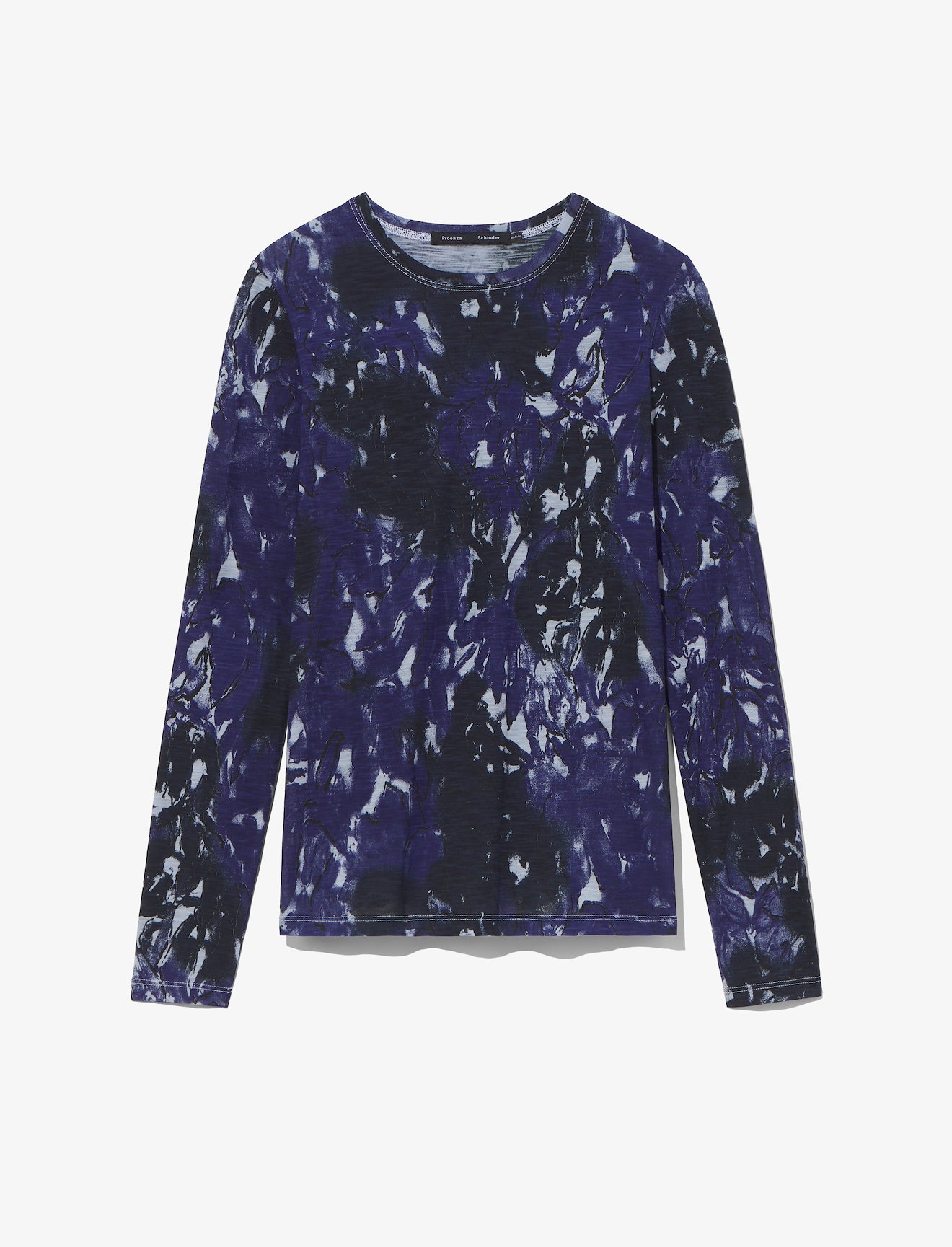 Painted Floral Long Sleeve T-Shirt #5