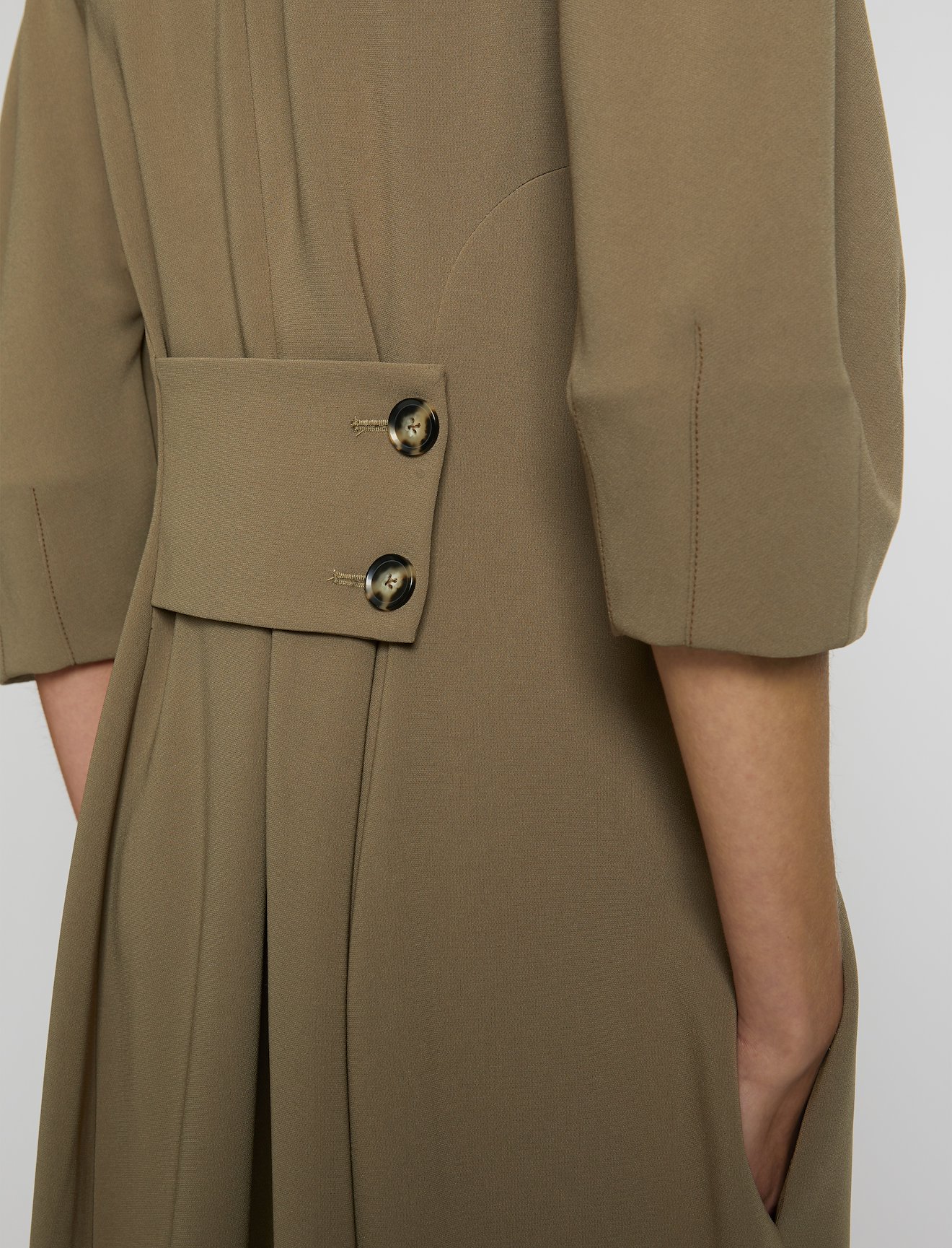 Matte Crepe Dress #3