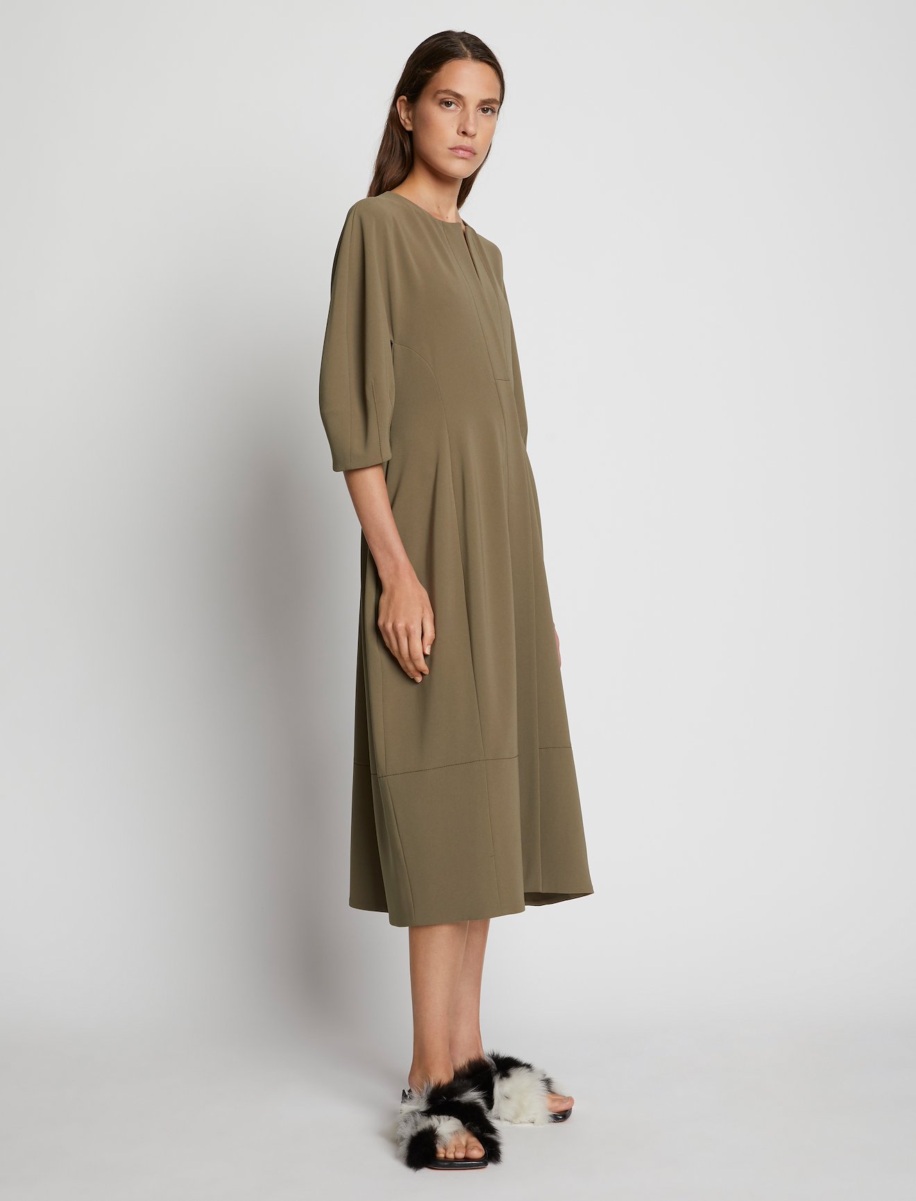 Matte Crepe Dress #1