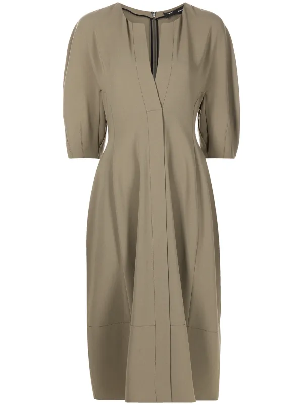 tulip midi dress