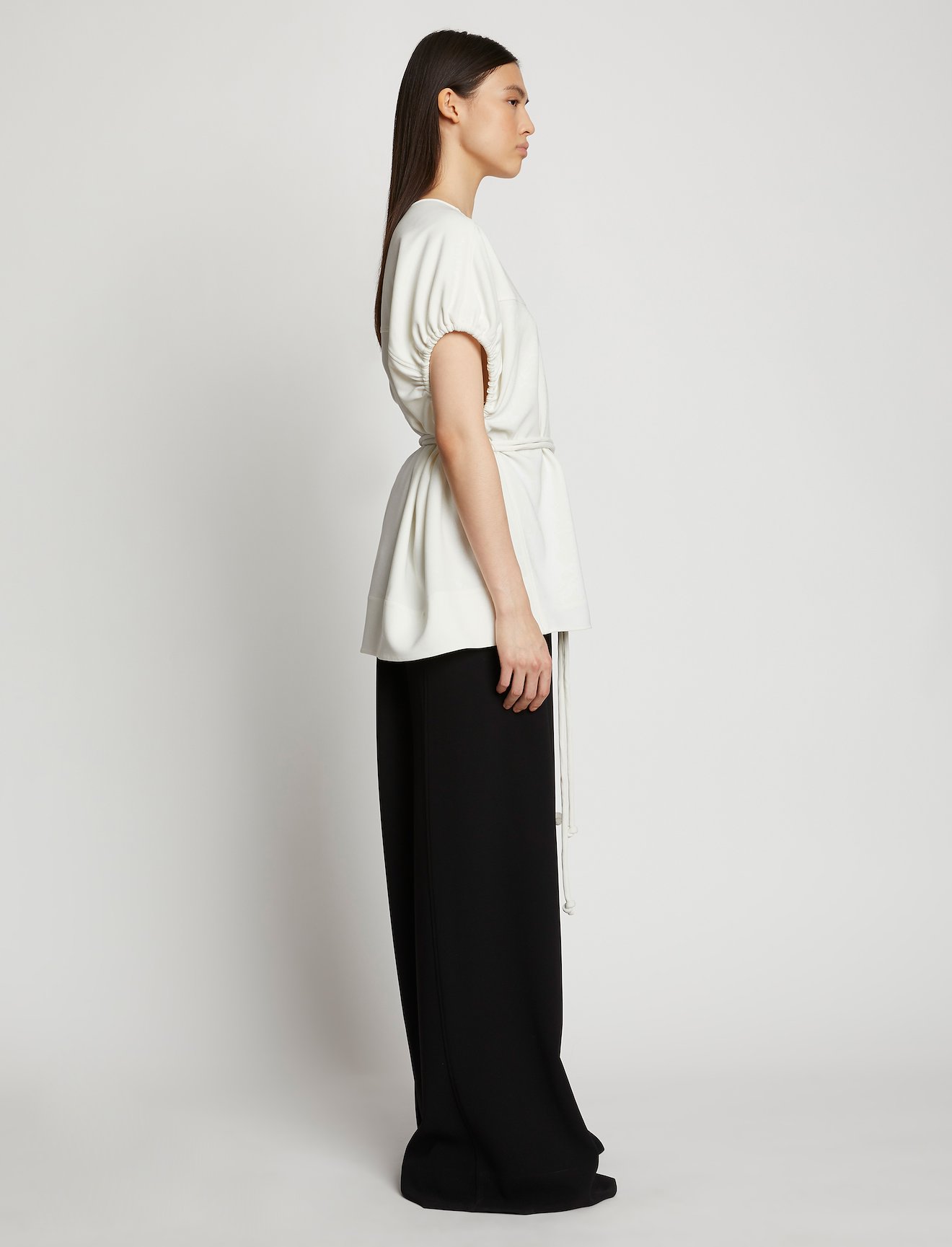 Matte Crepe Cocoon Top #2