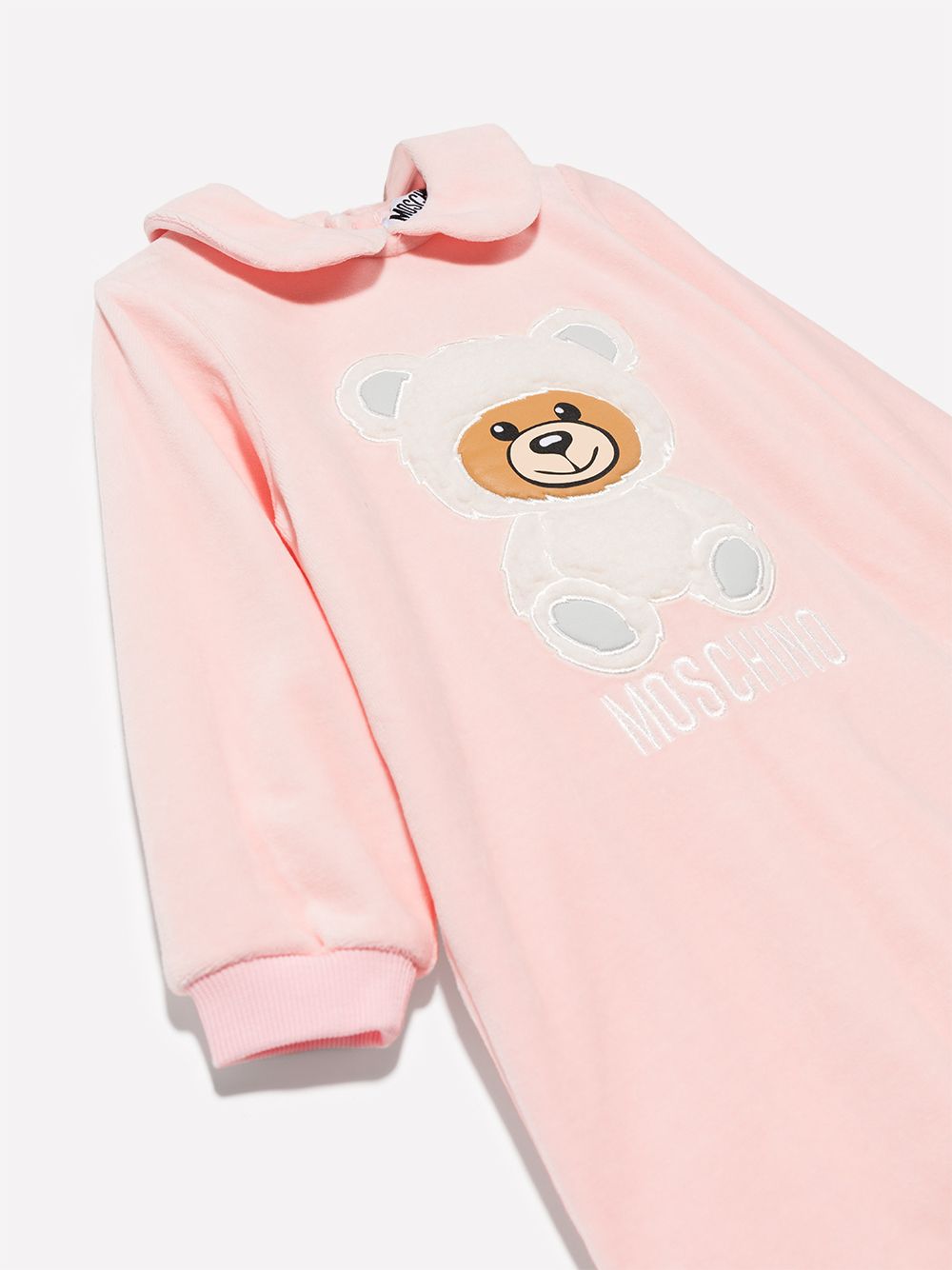 фото Moschino kids комбинезон для новорожденного teddy bear