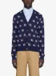 Gucci GG knit cotton jacquard cardigan