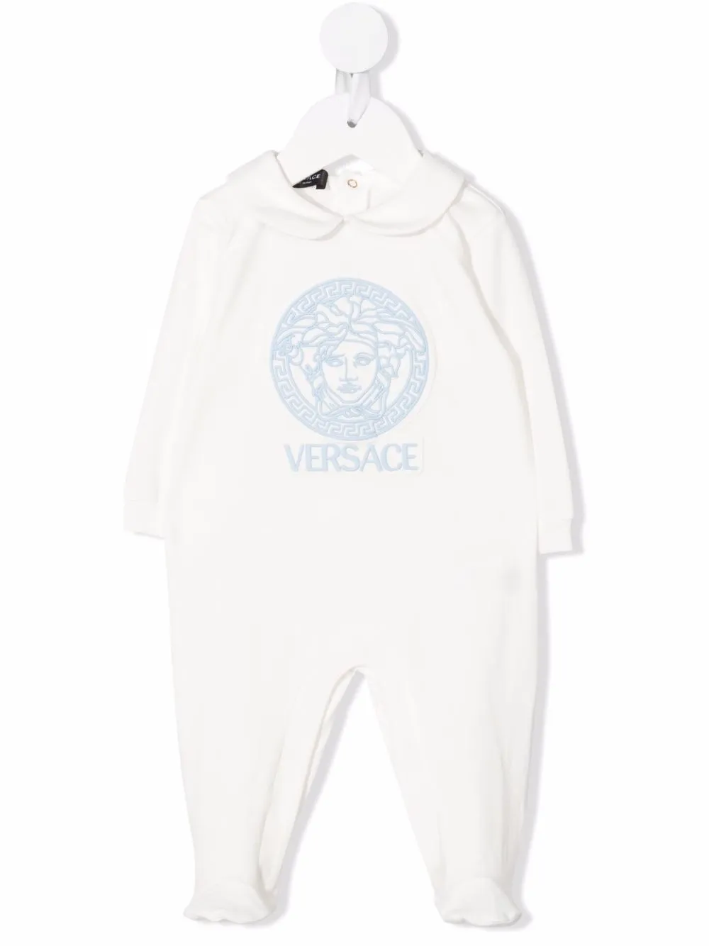 

Versace Kids pijama con logo bordado - Blanco