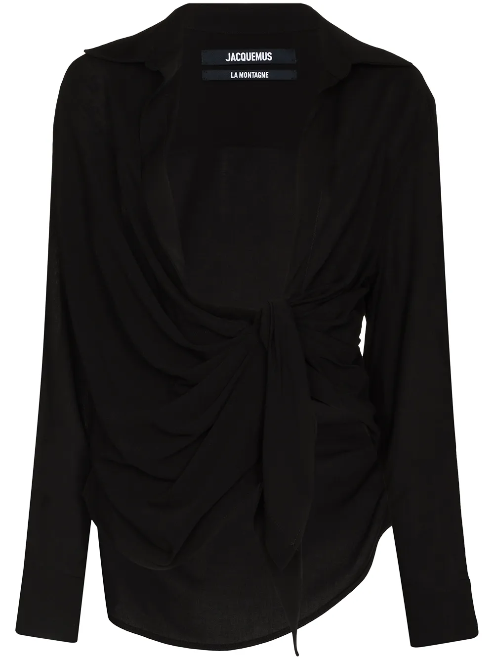Bild 1 von Jacquemus JACQUEMUS LA CHEMISE BAHIA CLLR KNOT FRN