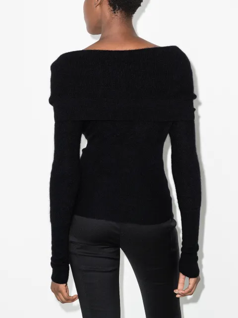 La Maille Ascua mohair and wool-blend sweater | MILANSTYLE.COM