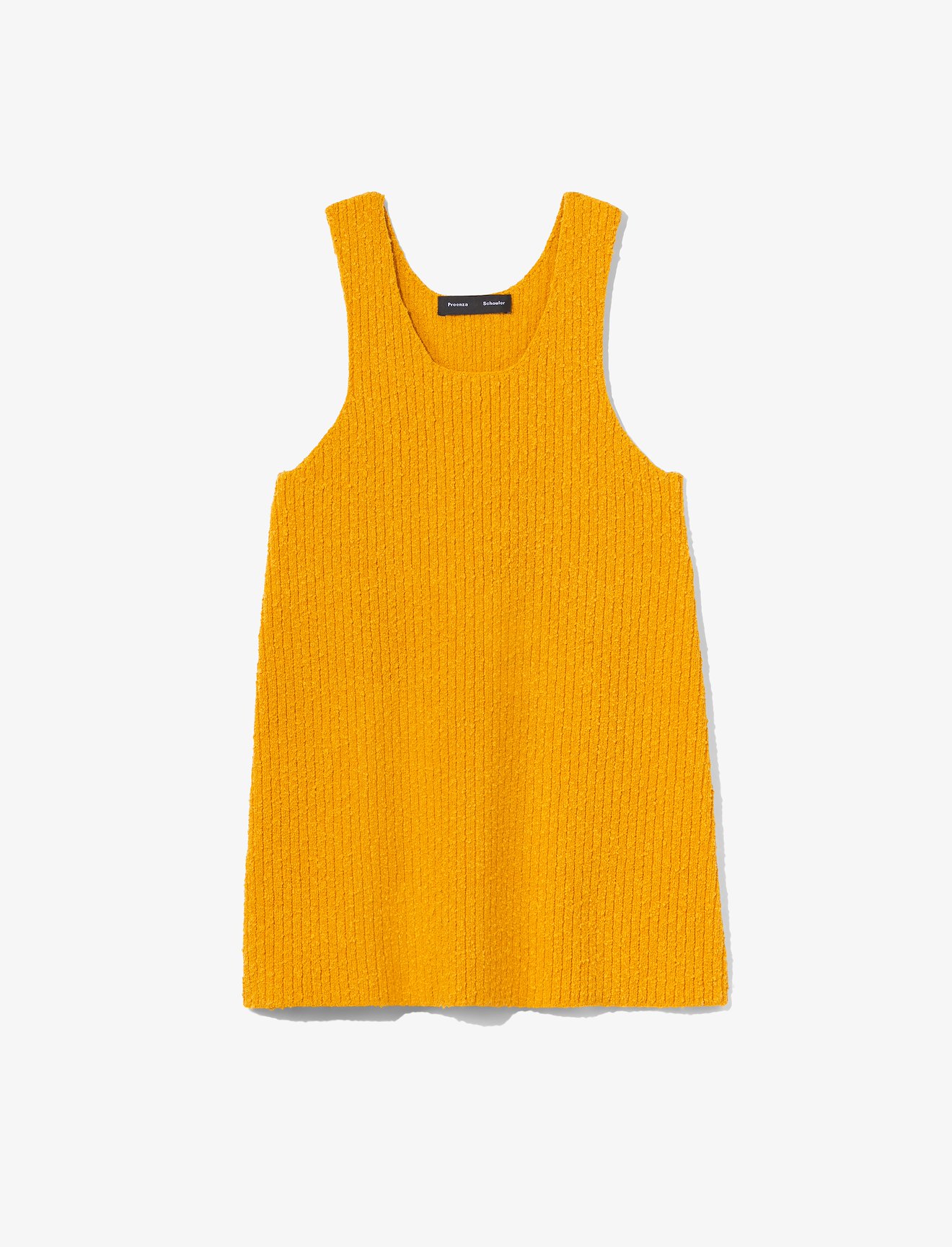 Melange Boucle Knit Tank in yellow | Proenza Schouler