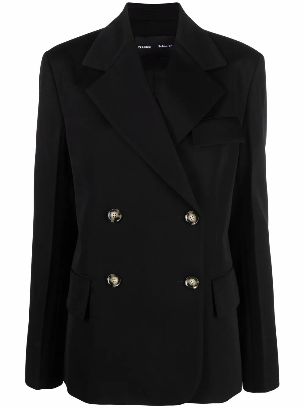 

Proenza Schouler blazer con doble botonadura - Negro