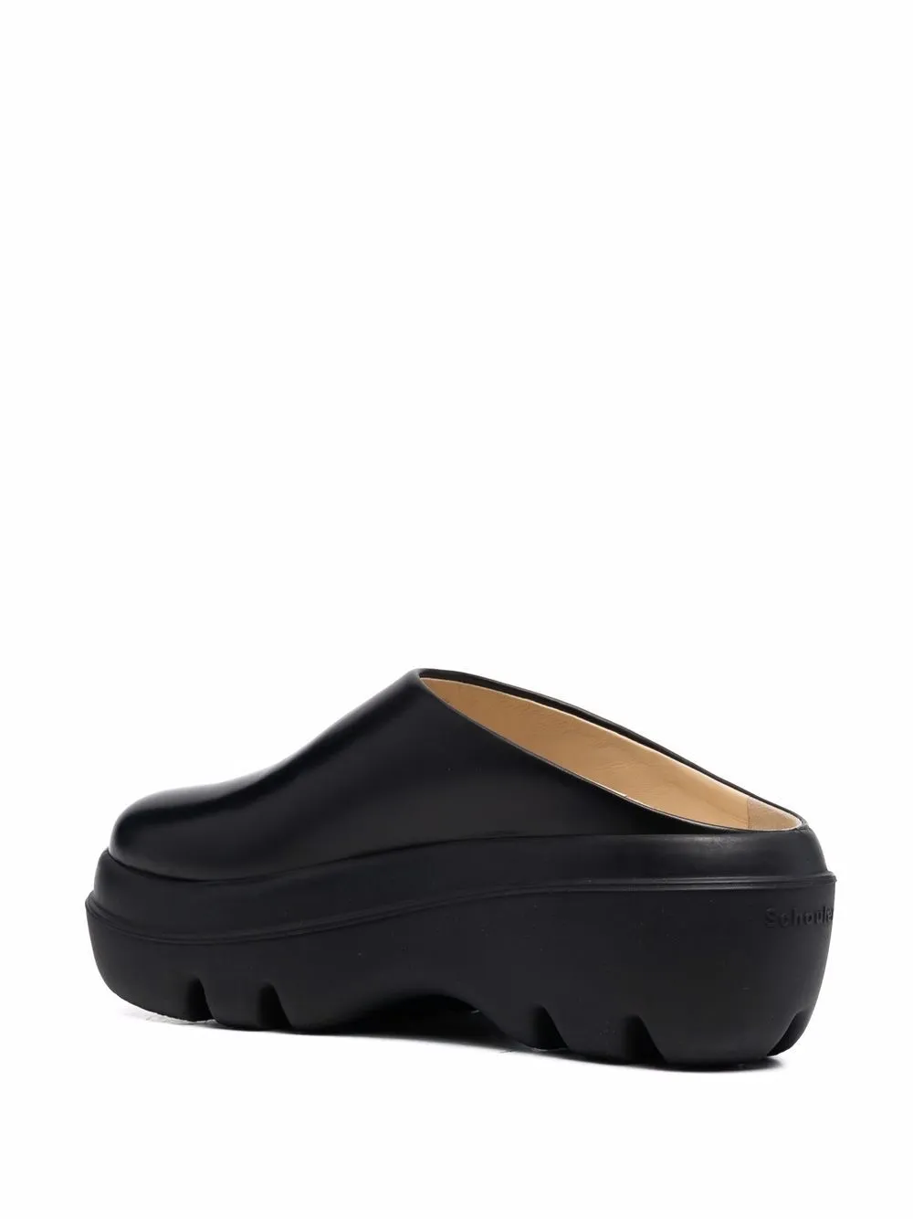 Proenza Schouler Women's Forma Leather Clogs In Black
