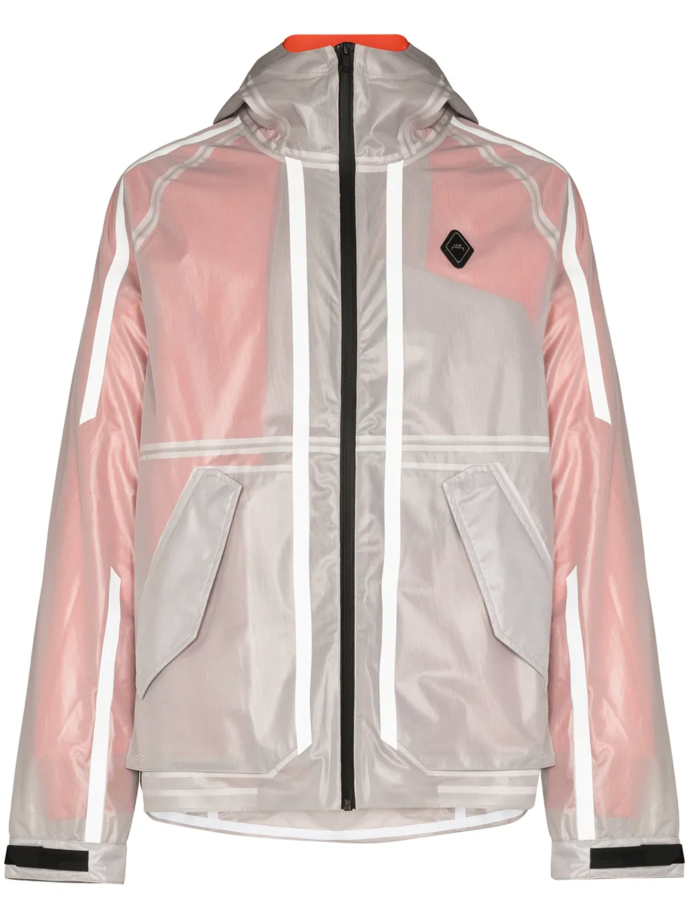 A-COLD-WALL* insulated hooded jacket - Neutrals