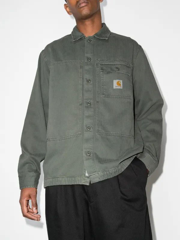 Shop Carhartt WIP Charter logo patch 