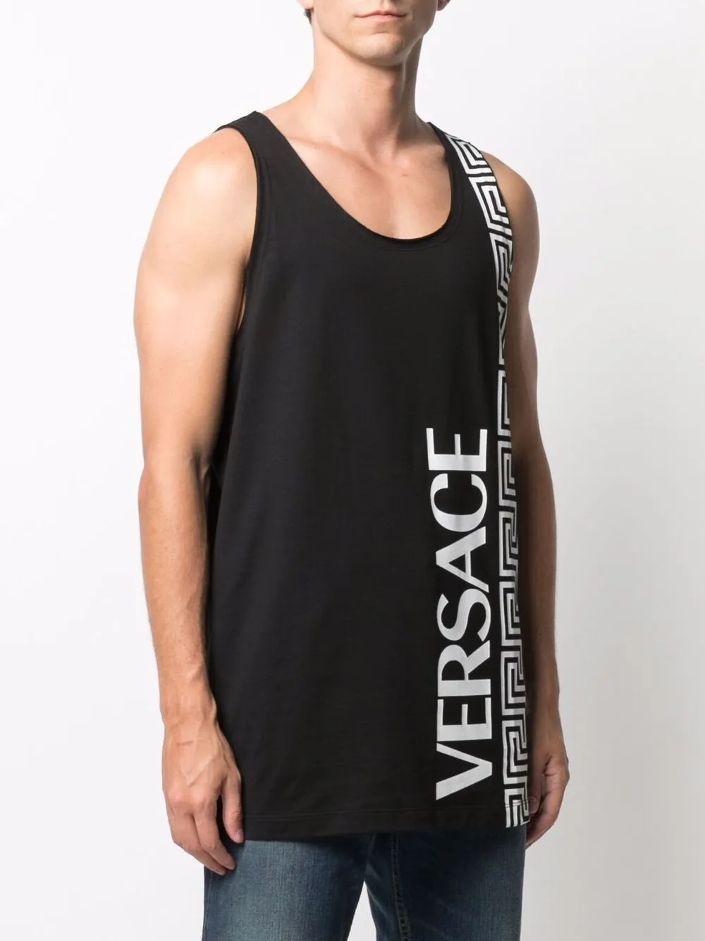 фото Versace топ с логотипом