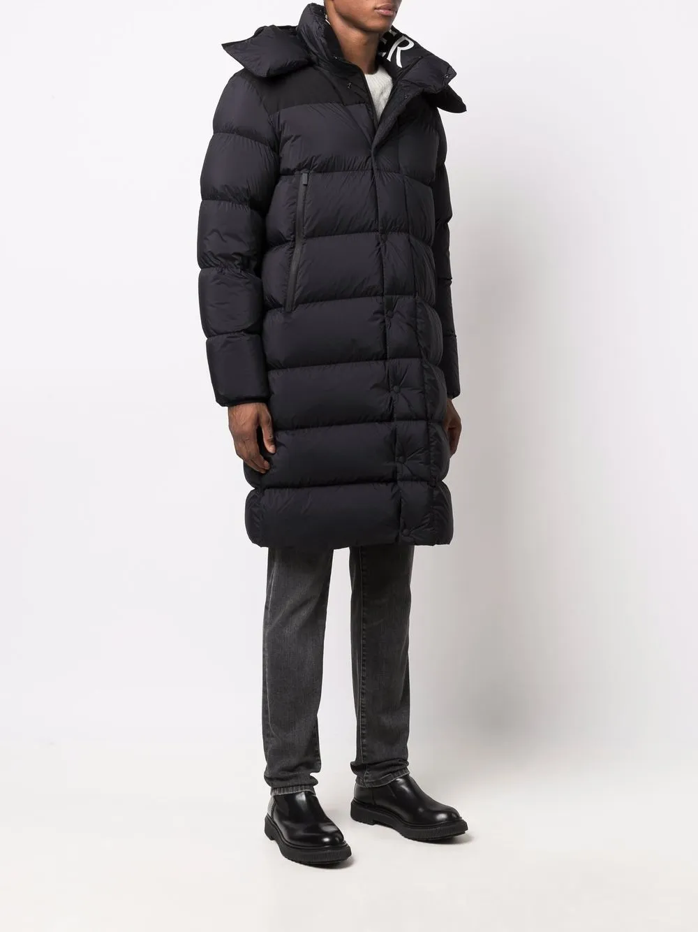 фото Moncler пуховик hanss