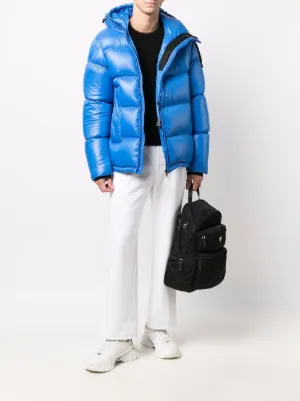 blue moncler puffer jacket