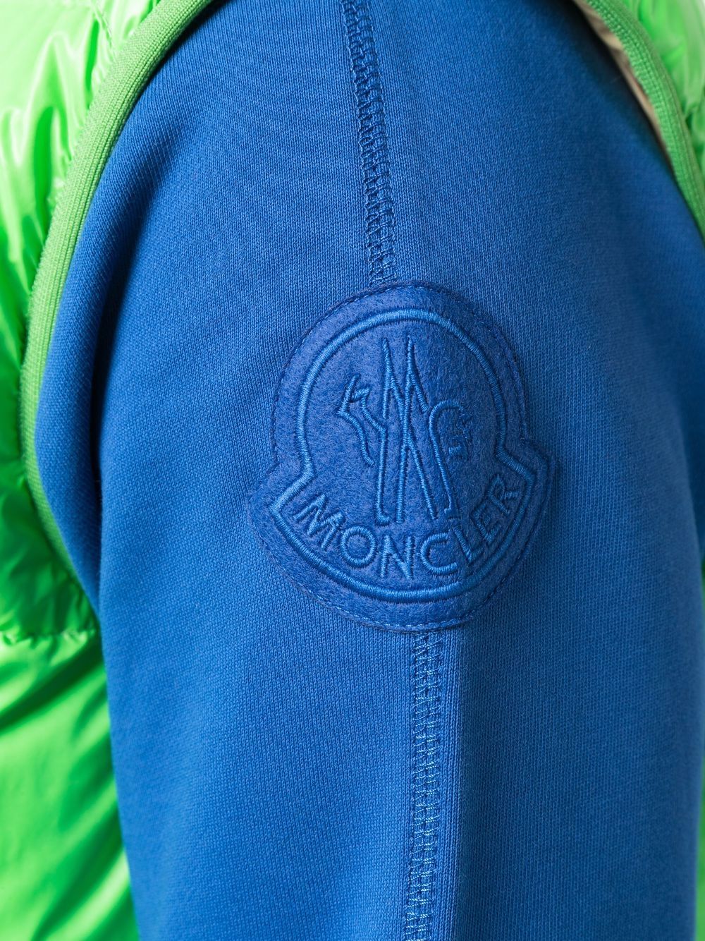 фото Moncler genius толстовка 2 moncler 1952 с вышитым логотипом