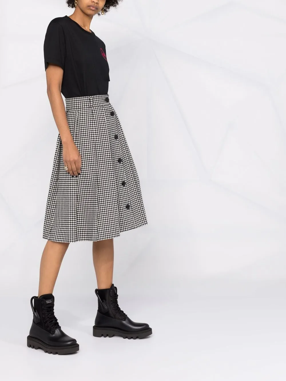 фото Moncler футболка с надписью