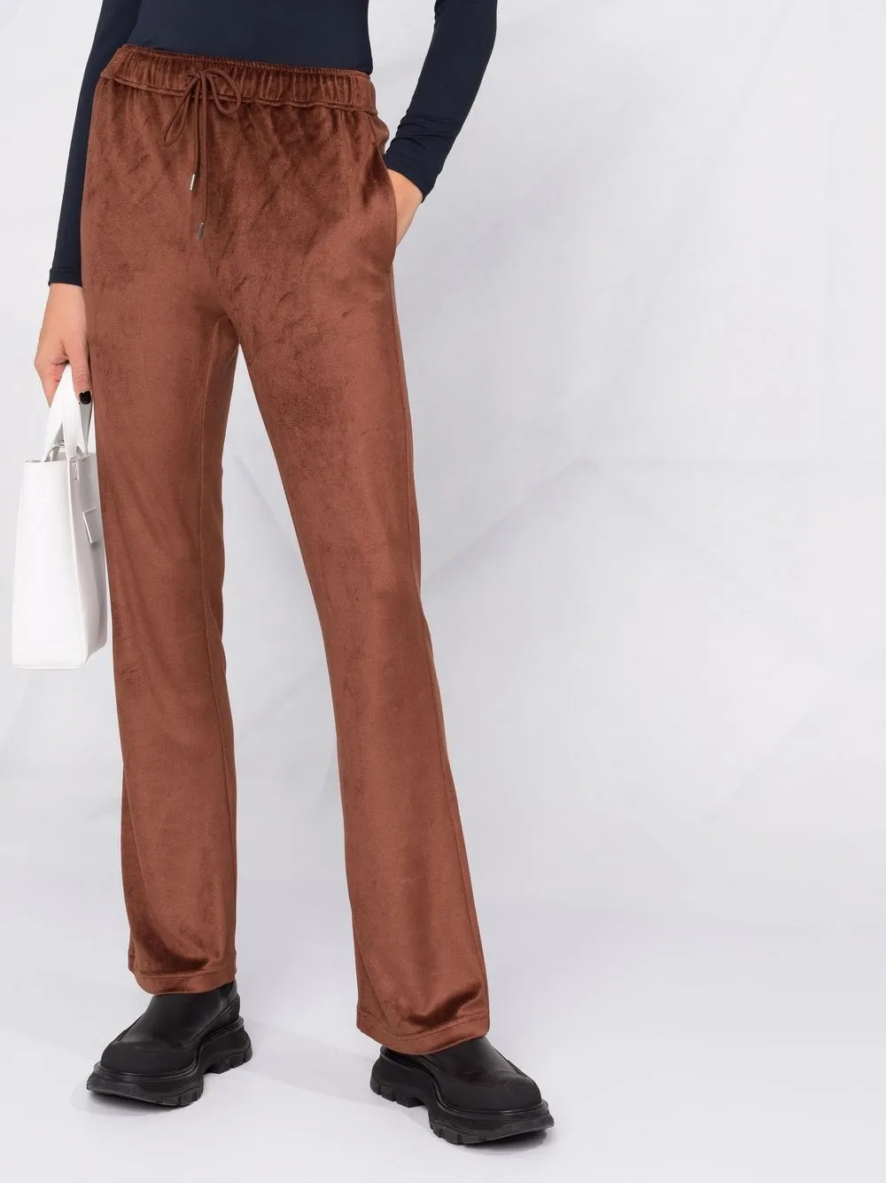 фото Moncler бархатные брюки