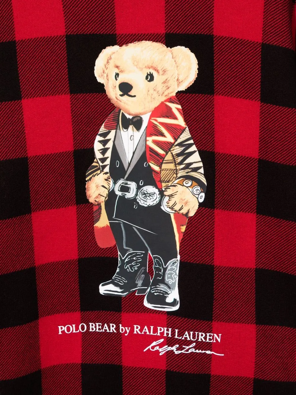 фото Ralph lauren kids худи с принтом