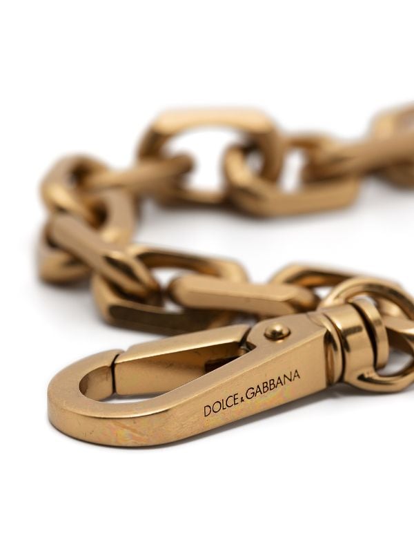 Balenciaga logo-plaque chain-link Bracelet - Farfetch