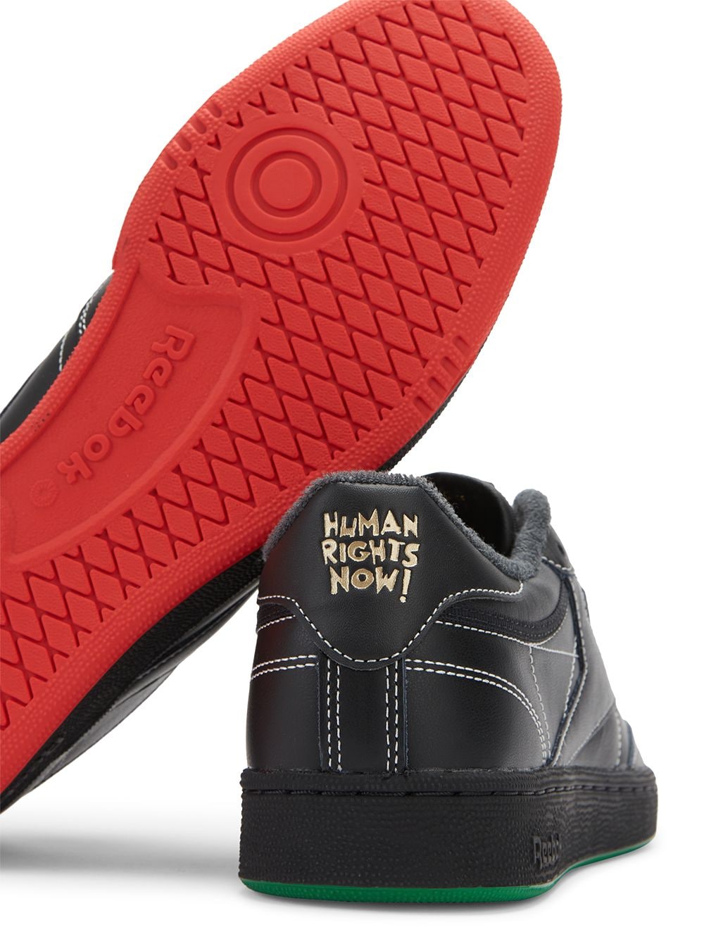 Reebok x Human Rights Club C 85 low-top sneakers - Zwart