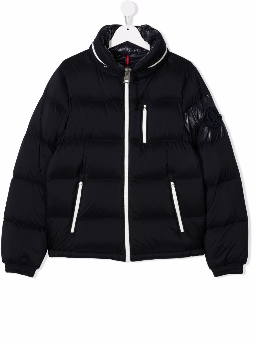 фото Moncler enfant пуховик на молнии