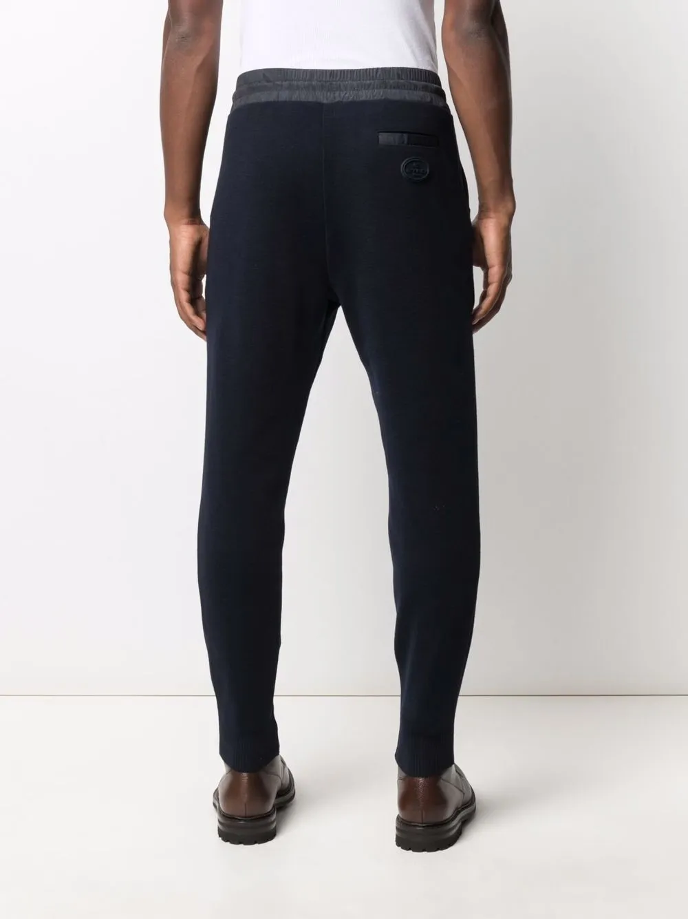 фото Etro спортивные брюки с принтом пейсли на поясе