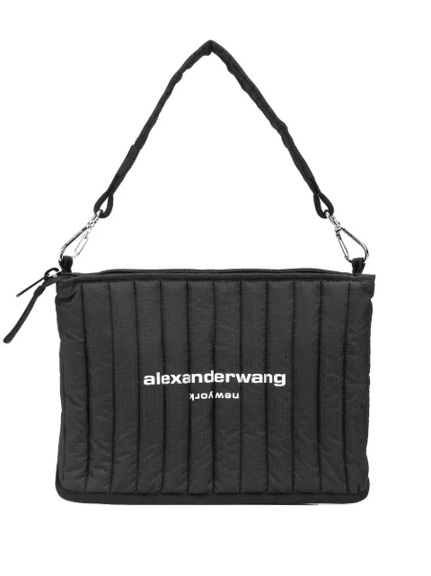 Alexander Wang logo印花衬垫单肩包