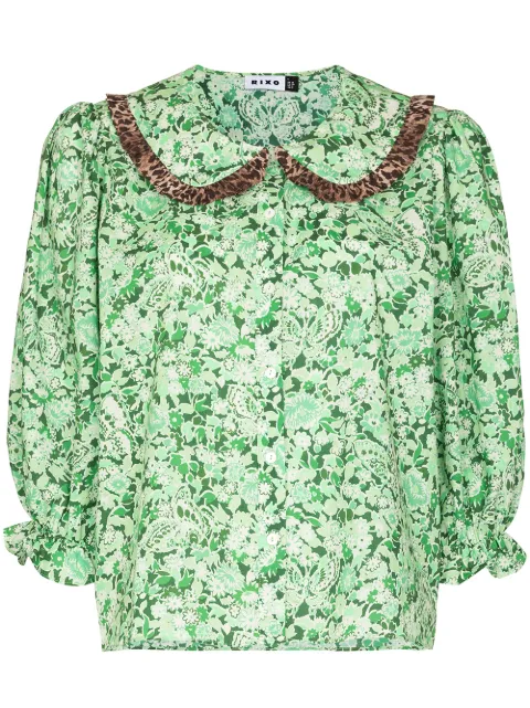 Rixo Blusa Nika com estampa floral